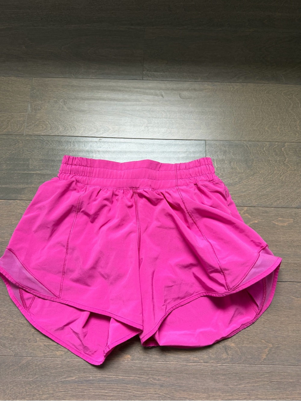 Women’s Hot Pink Athletic Shorts - Lululemon Lightweight Running Short